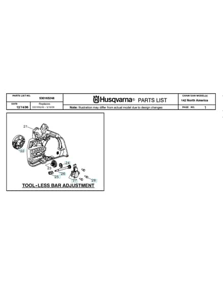 Husqvarna 142E-SERIES - Clutch Cover 2
