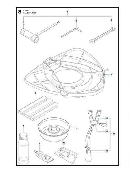 Husqvarna 143R-II - Accessories