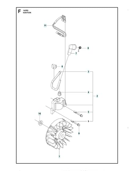 Husqvarna 143R-II - Ignition System