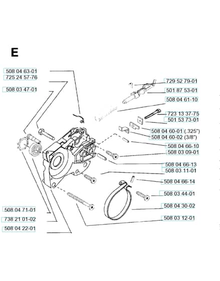 Husqvarna 1500ELECTRIC - 1993-5 - Chain Brake