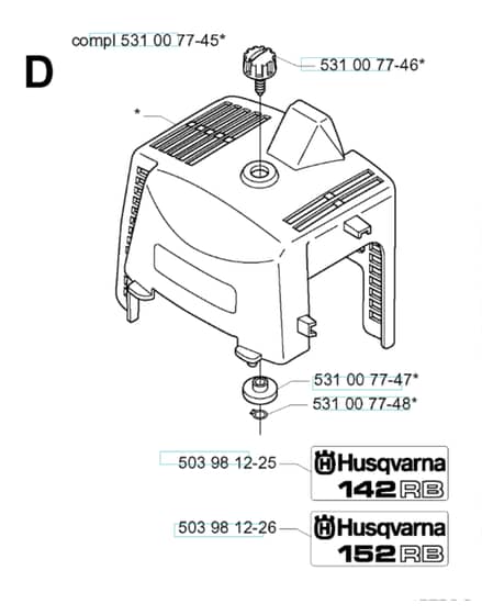 Husqvarna 152RB - 2000-5 - Crankshaft