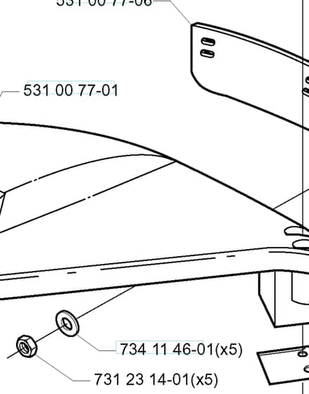 Husqvarna 152RB - 2000-5 - Guards
