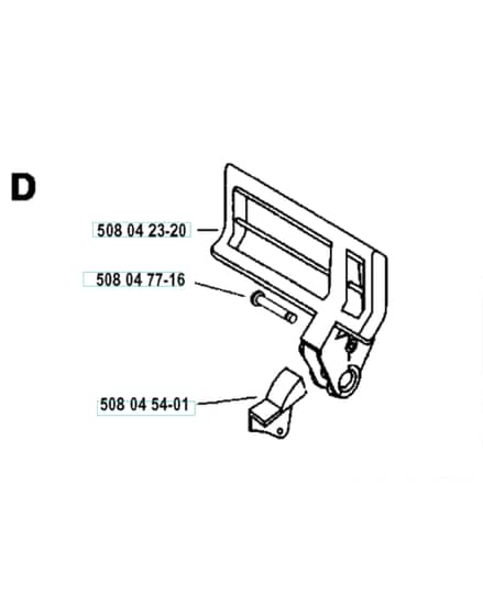 Husqvarna 1600ELECTRIC - 1995-Current - Handle