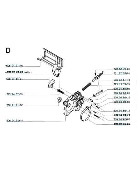 Husqvarna 16ELECTRIC - 1999-Current - Chain Brake