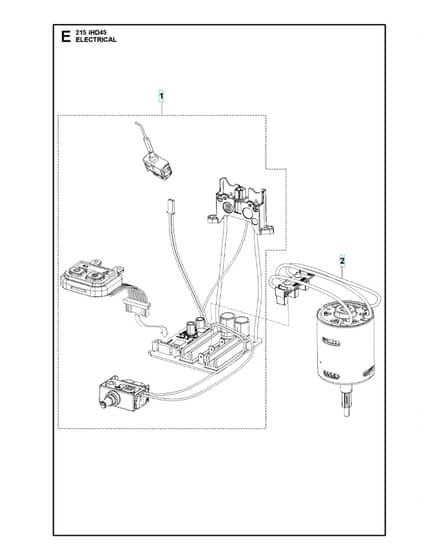Husqvarna 215IHD45 - Electrical