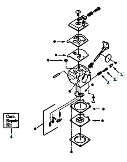 Husqvarna 21 Lcn - Carburetor Details