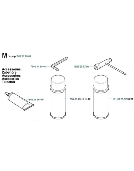 Husqvarna 225H60 - Accessories
