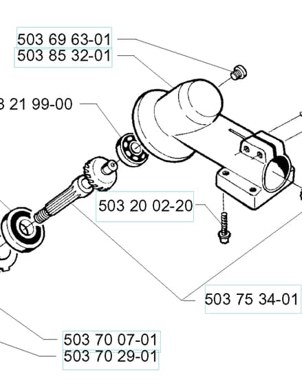 Husqvarna 225R - 1997-2000 - Steering Column