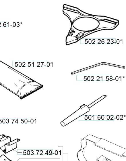 Husqvarna 225RD - 1996-1997 - Accessories