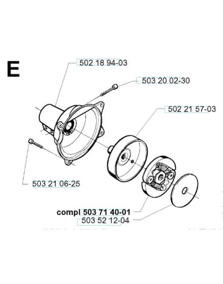 Husqvarna 225RJ - 1996-1997 - Clutch