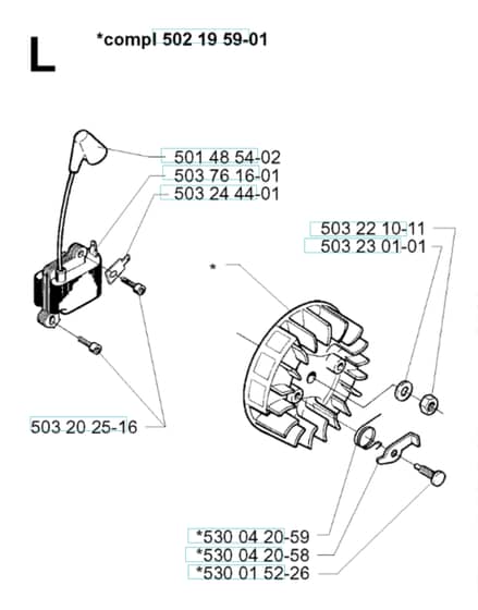 Husqvarna 225RJ - 1996-1997 - Ignition System