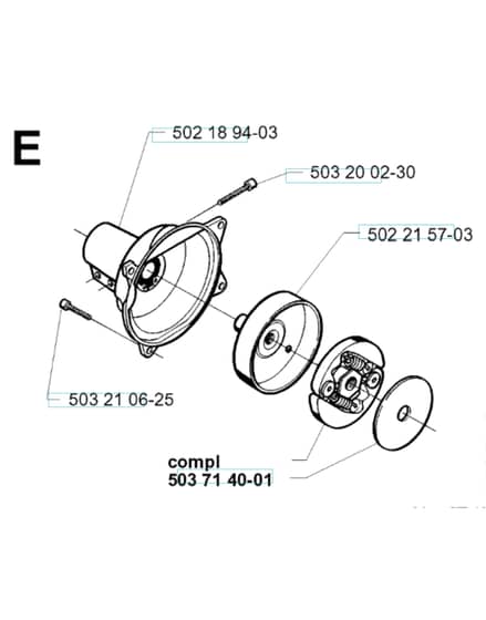 Husqvarna 227RD - 1999-2000 - Clutch