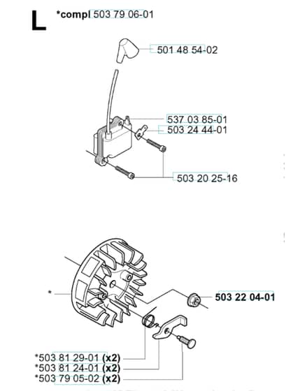 Husqvarna 227RD - 2000-Current - Ignition System