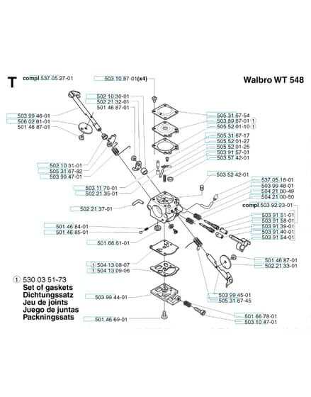 Husqvarna 232R - 2002-2006 - Carburetor Details