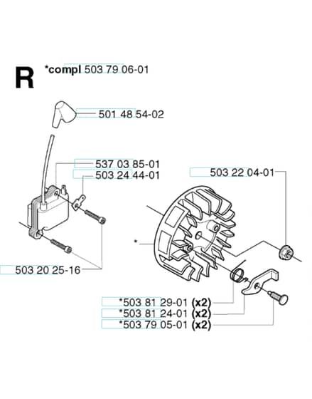 Husqvarna 232R - 2002-2006 - Ignition System