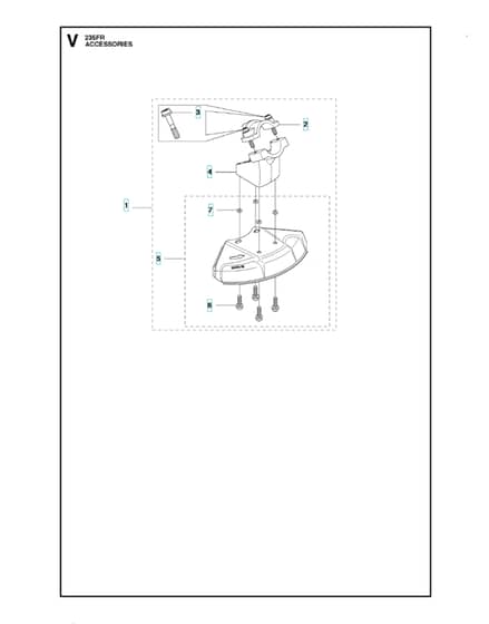 Husqvarna 235FR - 2009-Current - Accessories