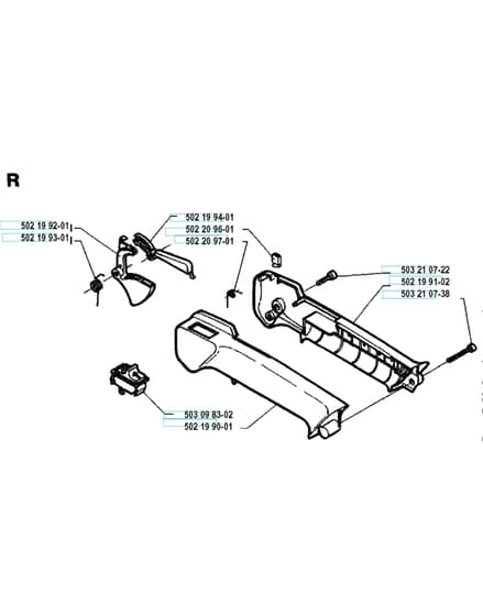 Husqvarna 23 L - Throttle Controls