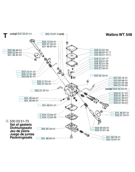 Husqvarna 240RJ - 2002-Current - Carburetor Details