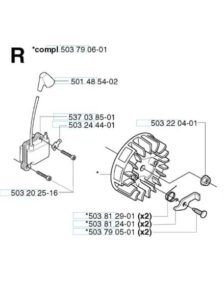 Husqvarna 240RJ - 2002-Current - Ignition System