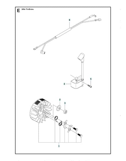 Husqvarna 240E-SERIESTRIOBRAKE - Ignition System