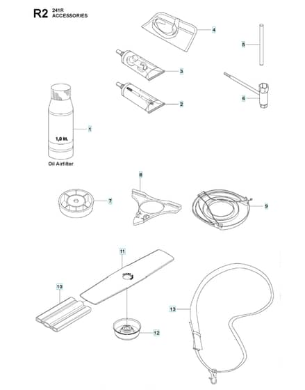 Husqvarna 241R - 2014-Current - Accessories 2