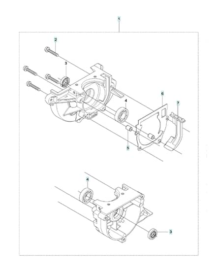 Husqvarna 241R - 2014-Current - Crankcase