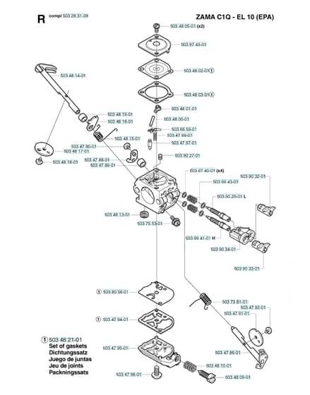Husqvarna 245R - 2002-Current - Carburetor Details 2