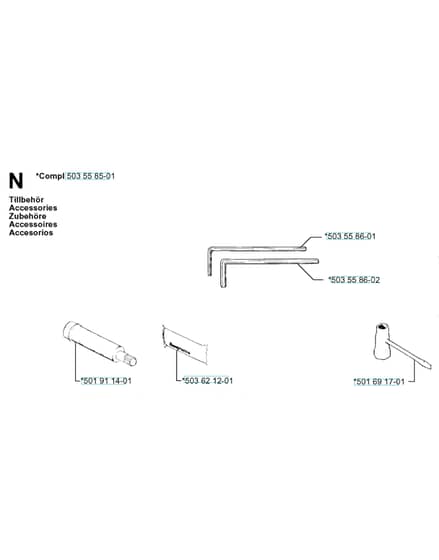 Husqvarna 246 - 2001-Current - Accessories