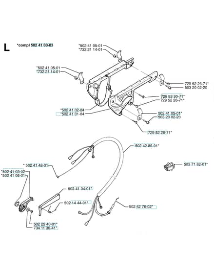Husqvarna 250PS - 1996-2 - Throttle Controls