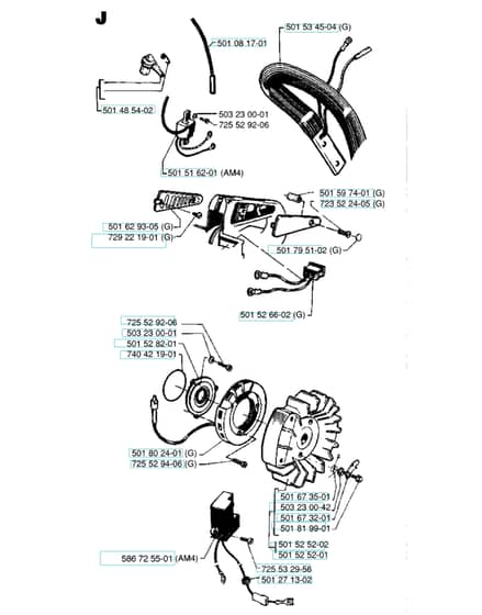 Husqvarna 266 - Electrical