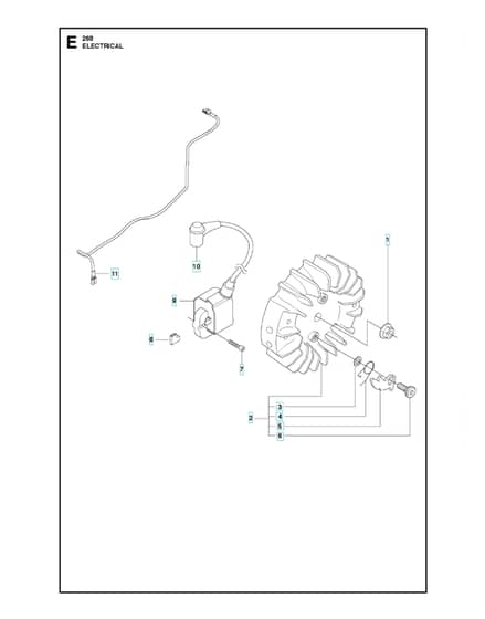 Husqvarna 268 - 2018-Current - Electrical