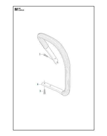 Husqvarna 268 - 2018-Current - Handle