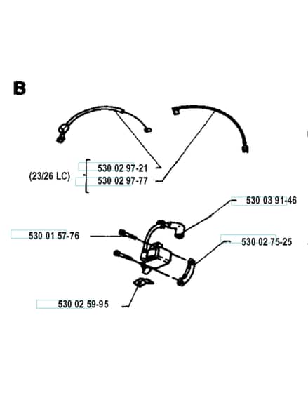 Husqvarna 26R - 1993-5 - Ignition System