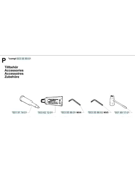 Husqvarna 288 - 2001-Current - Accessories