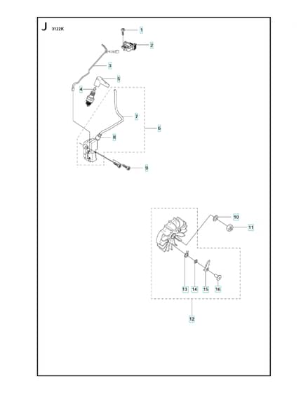 Husqvarna 3122K - Ignition System