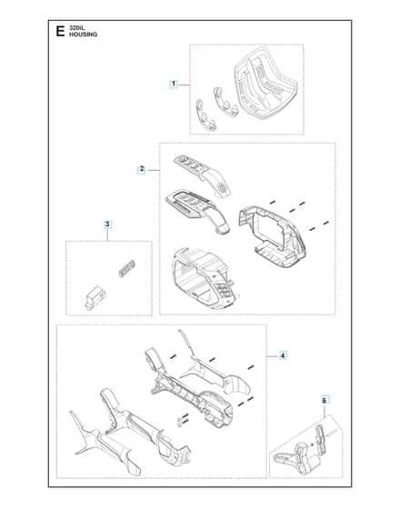 Husqvarna 320Il - Housing