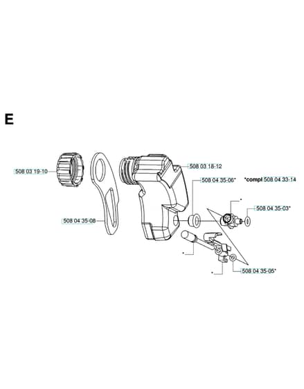 Husqvarna 321ELECTRIC - 2006-Current - Oil Tank