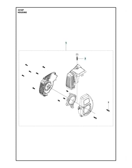 Husqvarna 321 Sp - Housing