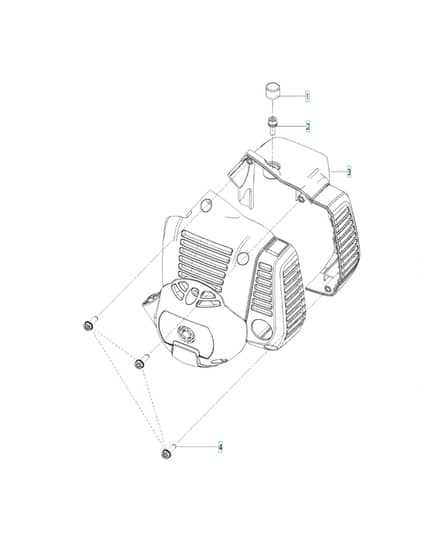 Husqvarna 321S25 - Housing