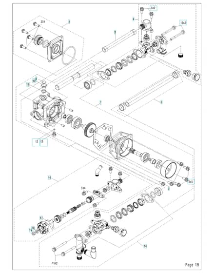 Husqvarna 323S25 - Pump