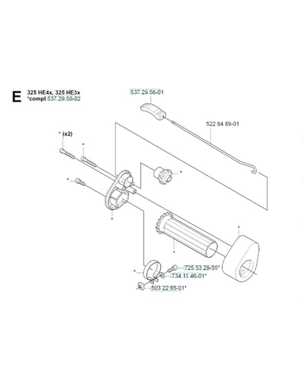 Husqvarna 325HE3X-SERIES - Controls