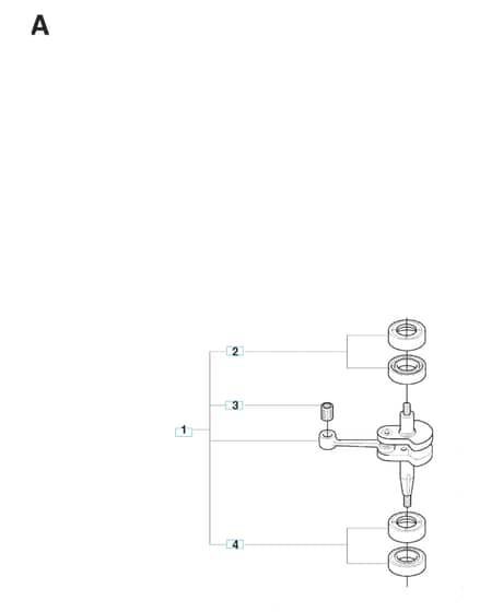 Husqvarna 325HS75X-SERIES - Crankshaft