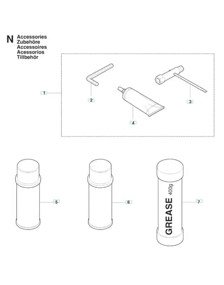 Husqvarna 325HS99X-SERIES - Accessories