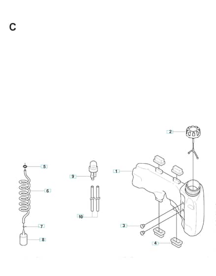 Husqvarna 325HS99X-SERIES - Fuel Tank