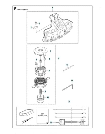 Husqvarna 325Ilk - Accessories