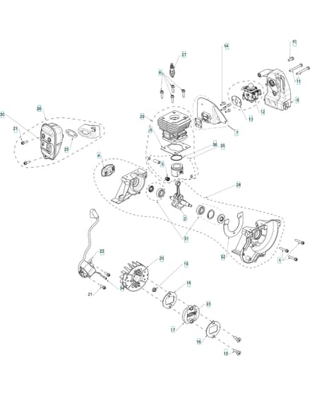 Husqvarna 325L - Engine