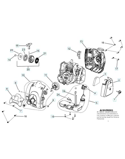 Husqvarna 325L - Housing