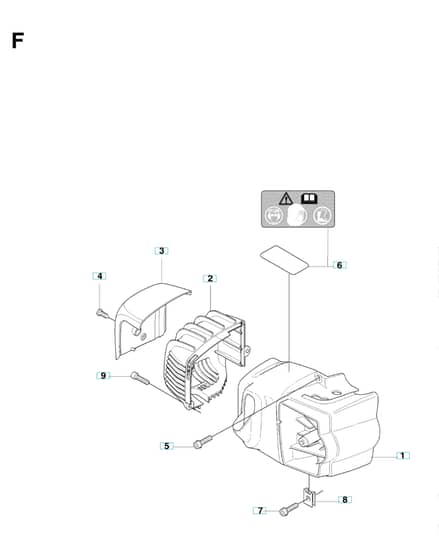Husqvarna 326HD75X-SERIES - Cover