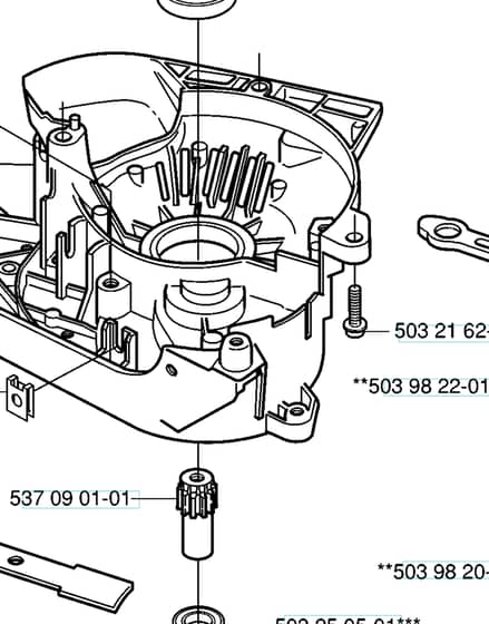 Husqvarna 326HS99X-SERIES - Gear Housing