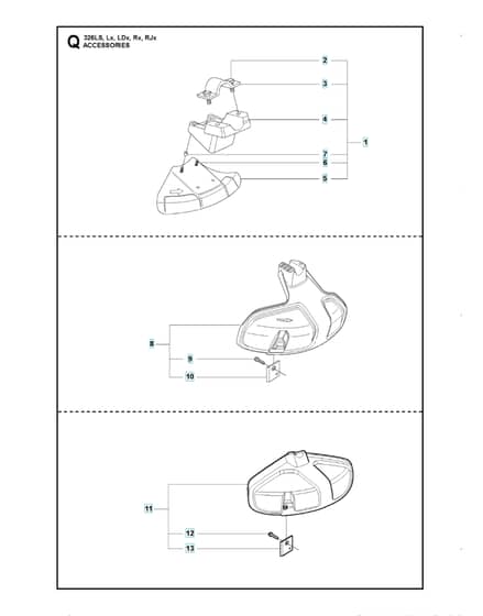 Husqvarna 326Ls - Accessories